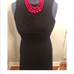 White House Black Market Fitted Sleeveless Dress